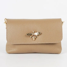 Load image into Gallery viewer, Leather Bee Clutch
