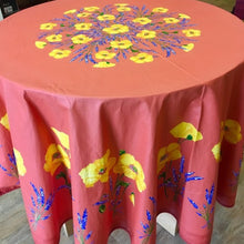 Load image into Gallery viewer, Poppy Round Tablecloth
