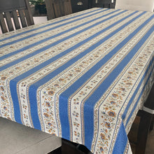 Load image into Gallery viewer, Beaucaire Rectangular Tablecloth - Linear Design
