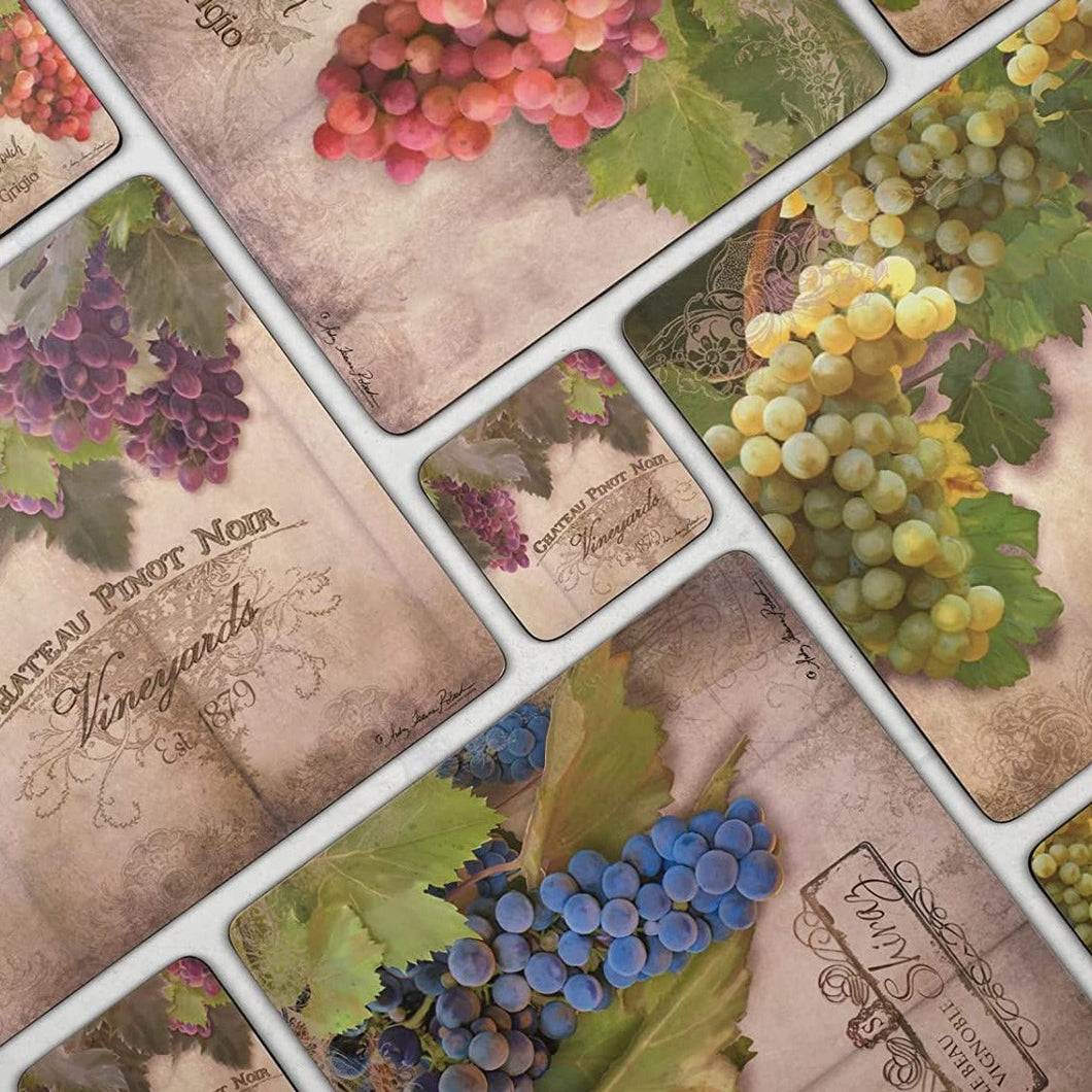 Pimpernel Coasters - Tuscan Vineyard
