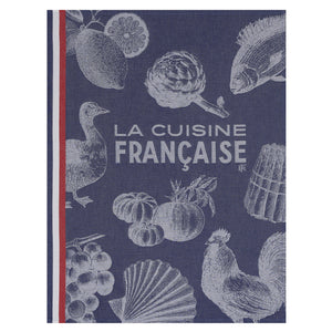 Jacquard Français Tea Towel - Gastronomie - Blue