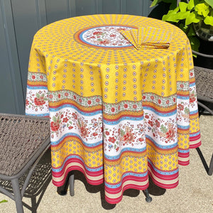 Gordes Round Tablecloth