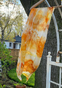 Hand-painted Silk Scarf #5