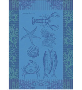 Garnier-Thiebaut Tea Towel - L'Océan Bleu