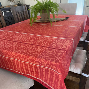 Jacquard Polyester - Grignon Rouge