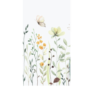 Hostess Napkins - Flower Border