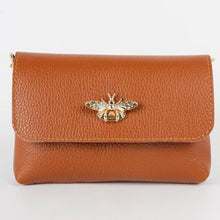 Load image into Gallery viewer, Leather Bee Clutch
