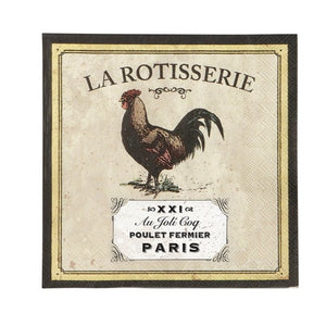 Luncheon Paper Napkin - La Rotisserie