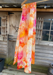 Hand-painted Silk Scarf #7
