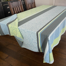 Load image into Gallery viewer, Jacquard 70&quot; Wide Cotton - Luberon Oilblue
