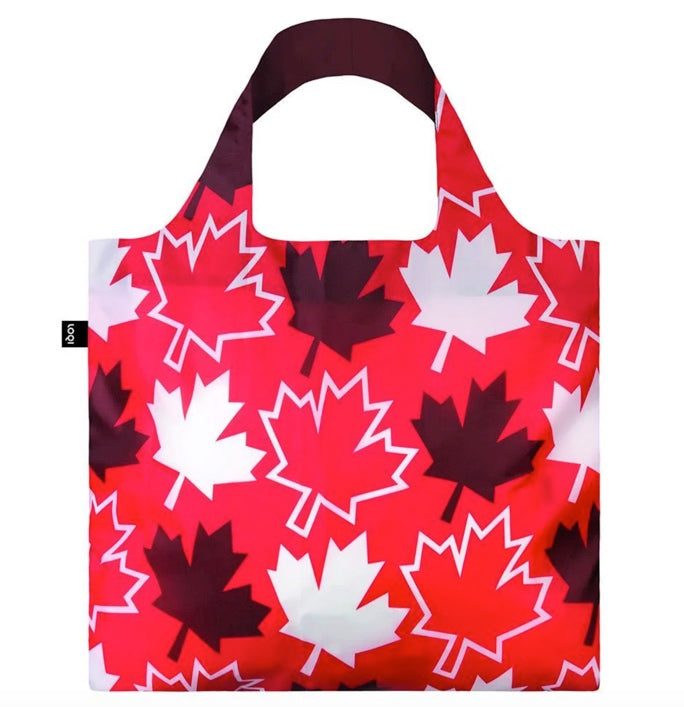 LOQI Tote Bag - Maple Leaves