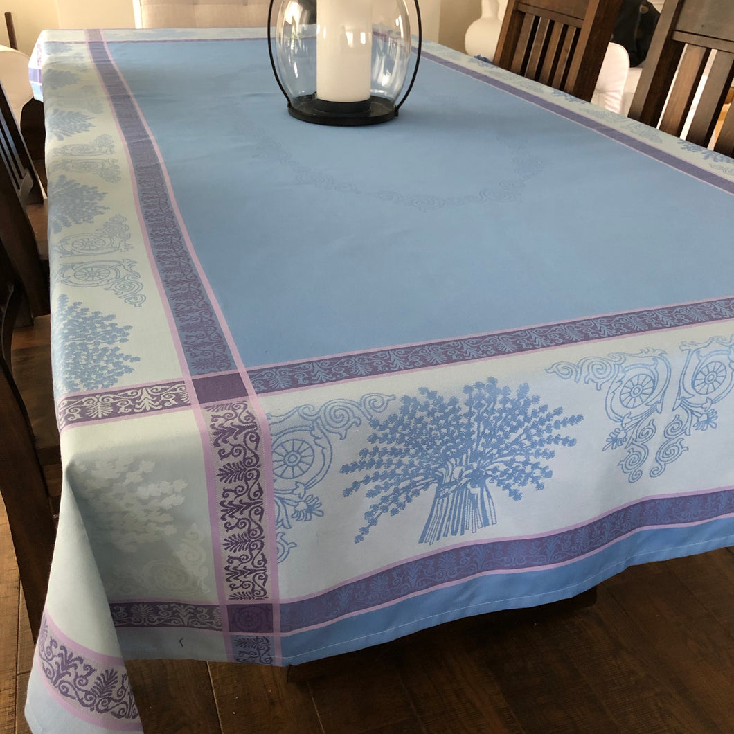 Jacquard Polyester - Lavandière Lavande