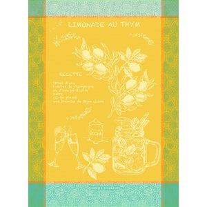 Garnier-Thiebaut Tea Towel - Limonade au Thym