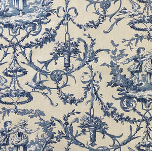 Toile Napkin - Romance - Blue