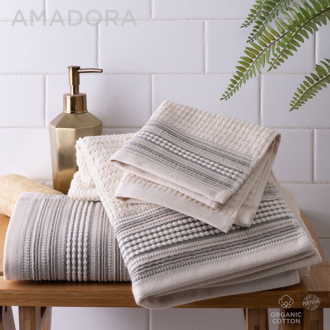 Amadora Organic Cotton Towels - Grey