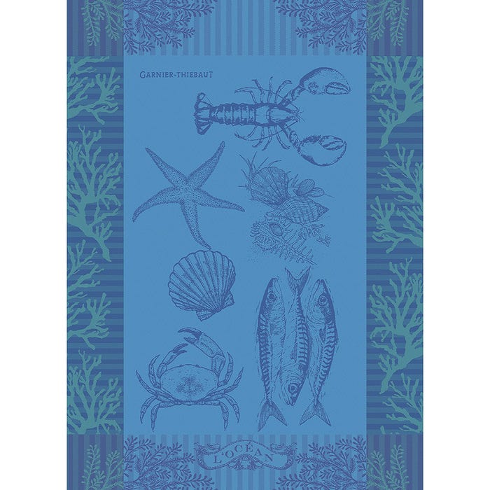 Garnier-Thiebaut Tea Towel - L'Océan