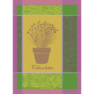 Garnier-Thiebaut Tea Towel - Ciboulette