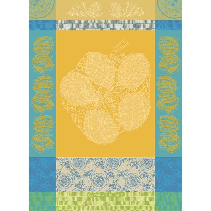 Garnier-Thiebaut Tea Towel - Filet de Citrons