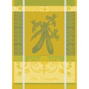 Garnier-Thiebaut Tea Towel - Les Courgettes