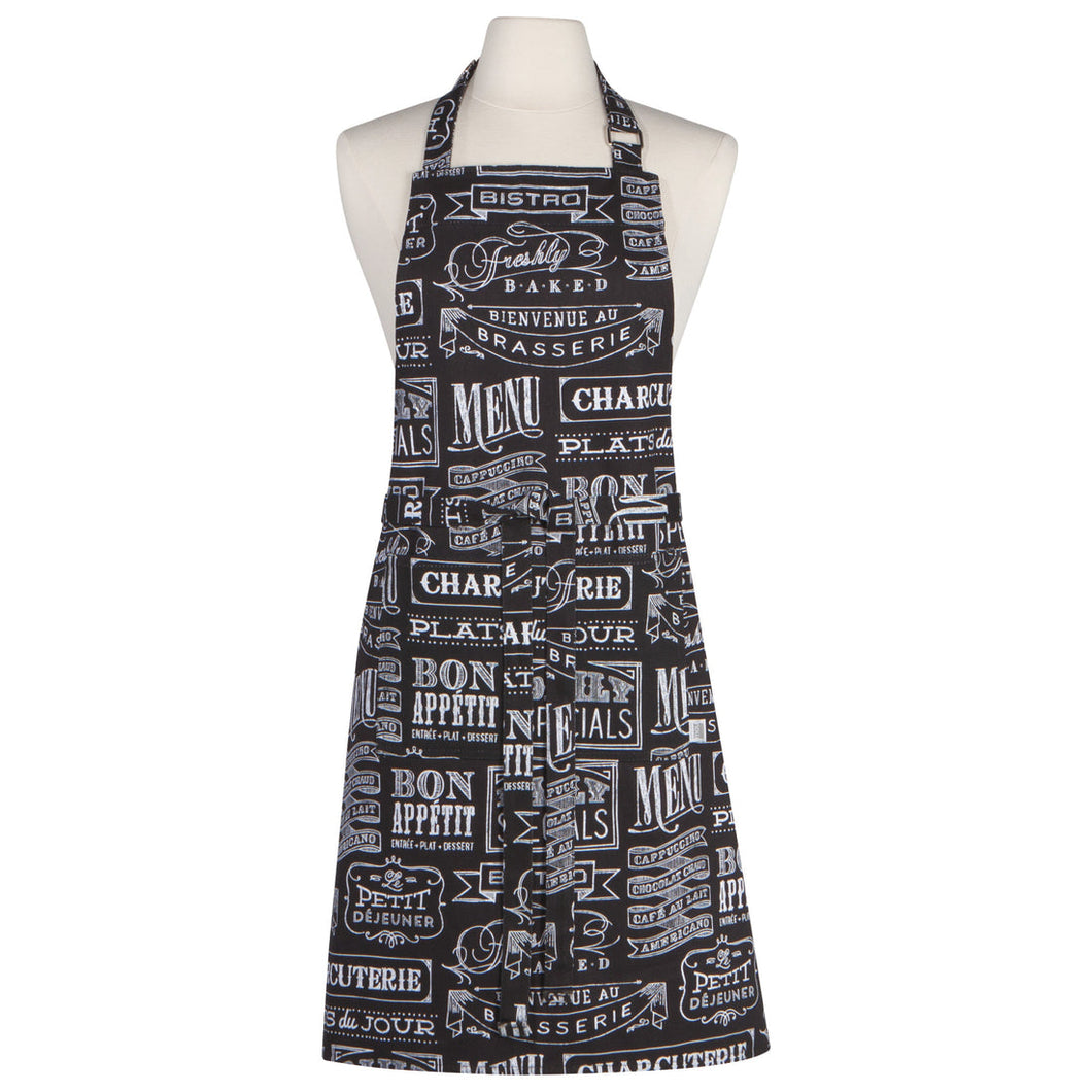 Cotton Apron - Chalkboard