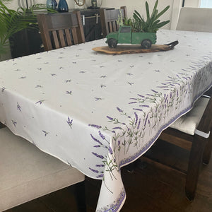 Lavandines Rectangular Tablecloth - Double Border