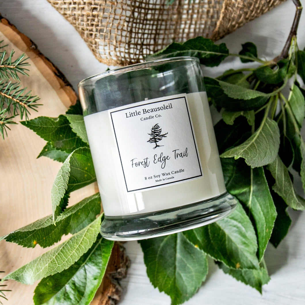 Beausoleil Soy Candle - Made in Canada - Forest Edge Trail