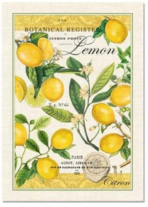 Michel Tea Towel - Lemon Basil