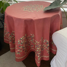 Load image into Gallery viewer, Oliveraie Round Tablecloth
