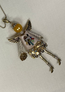 Gogo Doll Necklace - Bling Angel