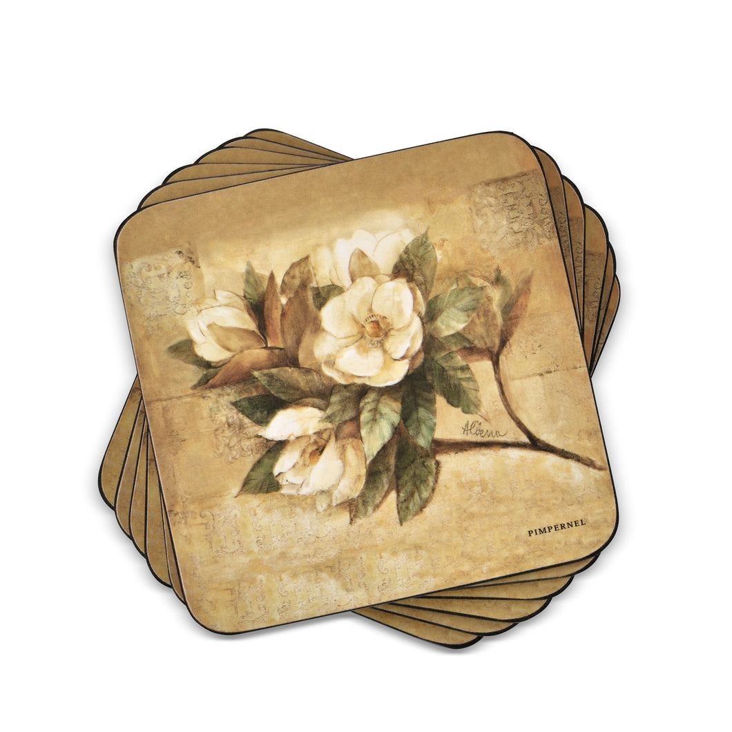 Pimpernel Coasters - Sugar Magnolia