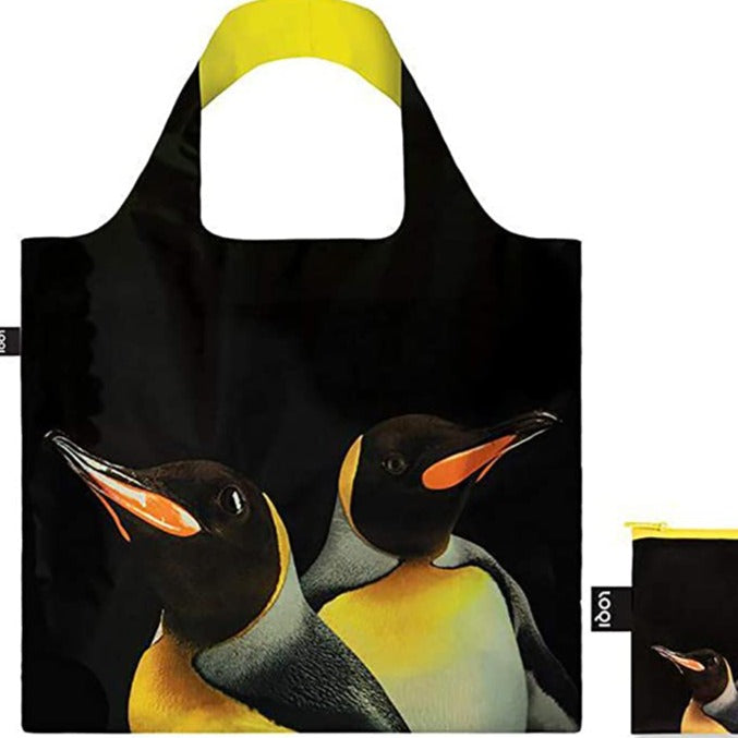 LOQI Tote Bag - National Geographic King Penguins