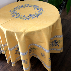 Valensole Round Tablecloth