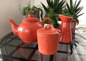 Novita Tea Pot, Sugar Pot & Mini Carafe