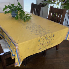 Load image into Gallery viewer, Beaucaire Rectangular Tablecloth - Double Border Design
