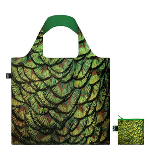 LOQI Tote Bag - National Geographic Indian Peafowl