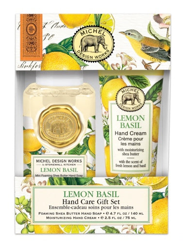 Michel Lemon Basil Hand Care Gift Set