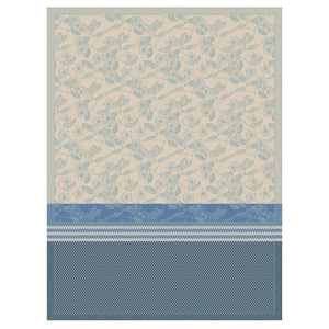 Jacquard Français Tea Towel - Essentiel Gravure - Blue