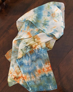 Hand-painted Silk Scarf #2