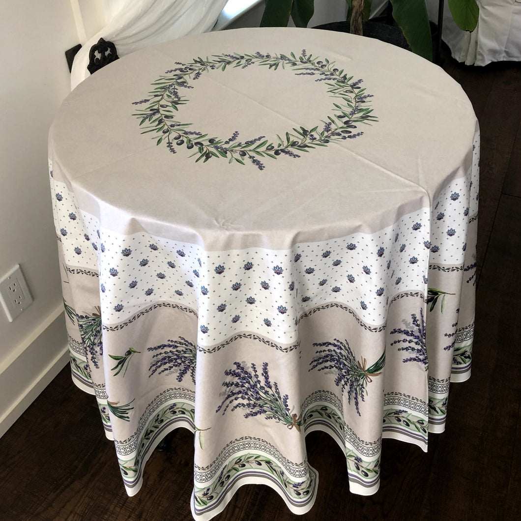 Lauris Round Tablecloth