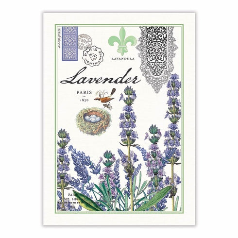 Michel Tea Towel - Lavender & Rosemary