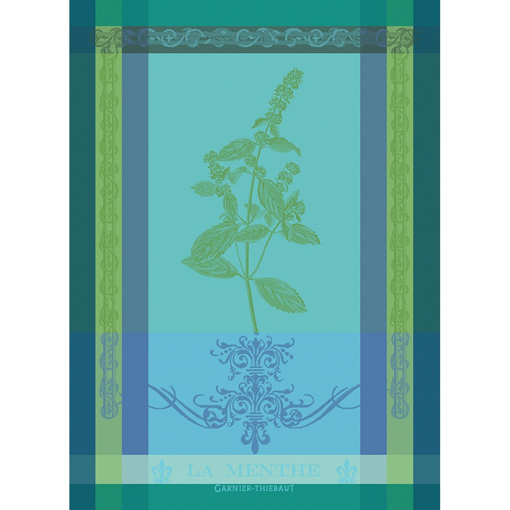 Garnier-Thiebaut Tea Towel - La Menthe